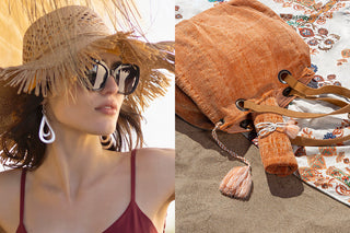 In spiaggia con Vestopazzo! Guida alle borse, cappelli e parei