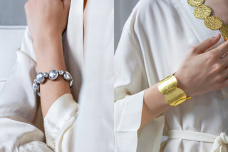 Mix & match! Come indossare bracciali di diverse dimensioni con stile