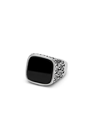 ANELLO CHEVALIER BLACK