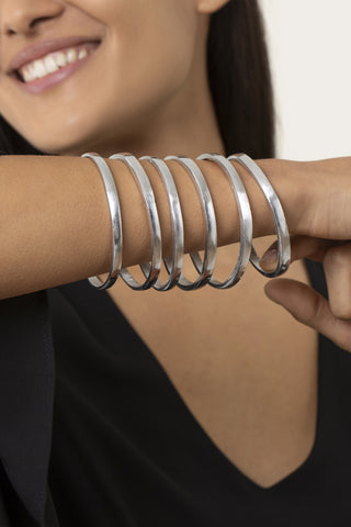 BRACCIALE TONDO LISCIO 6PZ