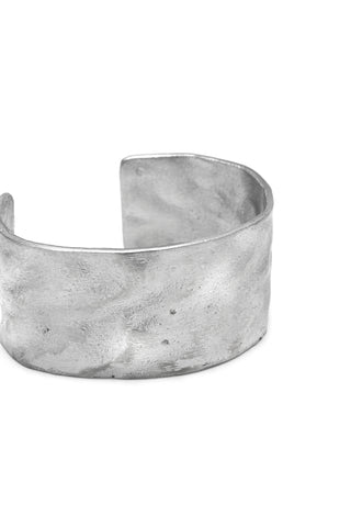 BRACCIALE FASCIA MARTELLATO 3CM