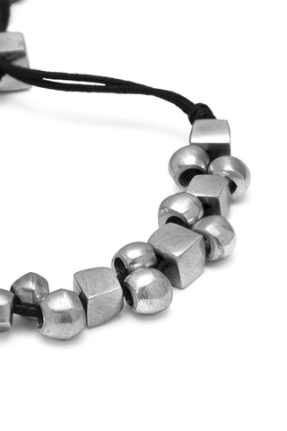 BRACCIALE FILO SFERE/CUBI