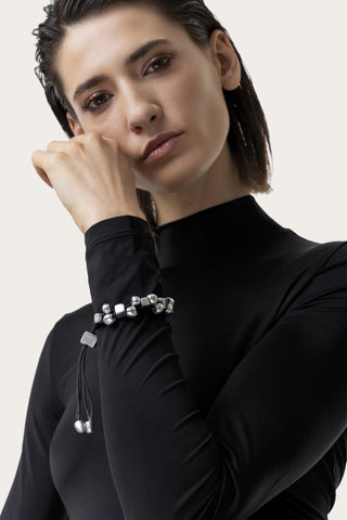 BRACCIALE FILO SFERE/CUBI