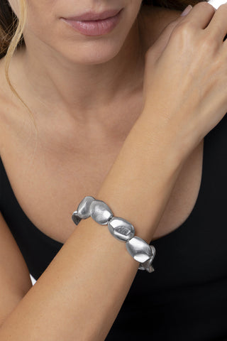 BRACCIALE ELASTICO PIETRE