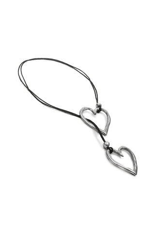 CIONDOLO 2 CUORI SALISCENDI