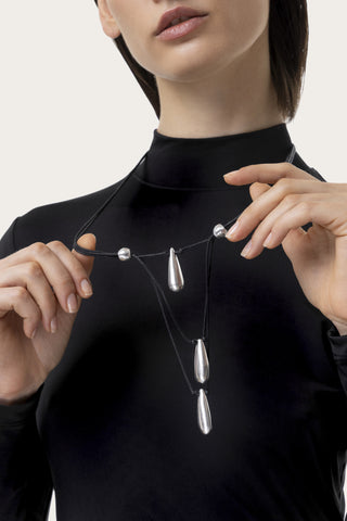 PENDENTE 3 FILI 3 GOCCE