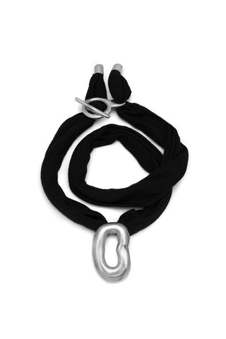 COLLANA JERSEY OVALE