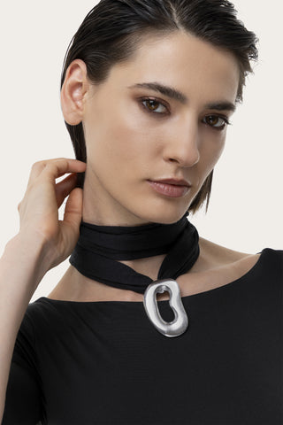 COLLANA JERSEY OVALE