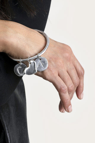 CIONDOLO CUORE PIATTO