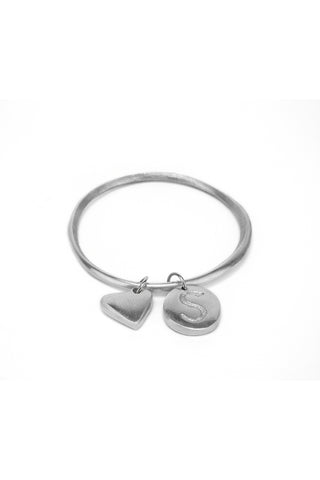 CIONDOLO CUORE PIATTO