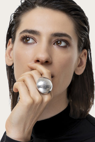 ANELLO BOMBATO LISCIO GRANDE