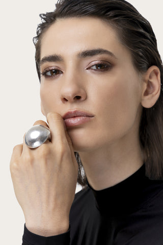 ANELLO BOMBATO LISCIO GRANDE