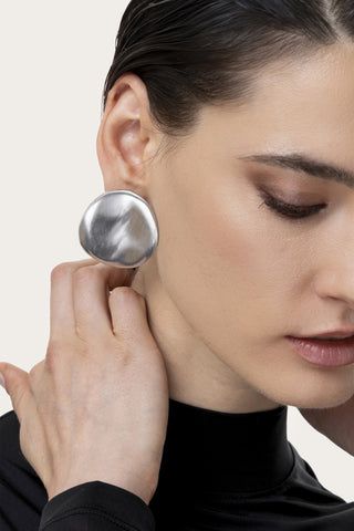 ORECCHINI PIETRA PIATTA