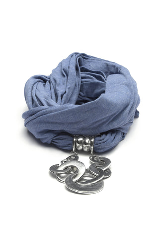 SCIARPA GIOIELLO CERCHI