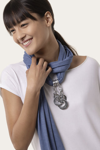 SCIARPA GIOIELLO CERCHI