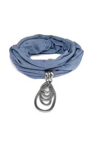 SCIARPA GIOIELLO 5 OVALI