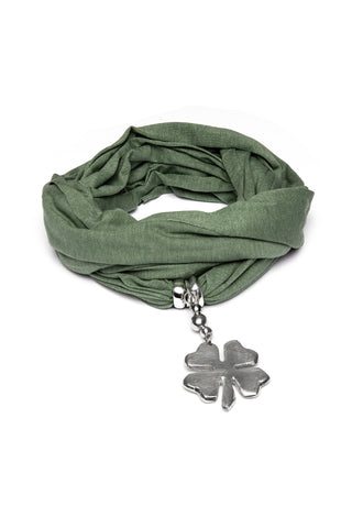 SCIARPA GIOIELLO QUADRIFOGLIO