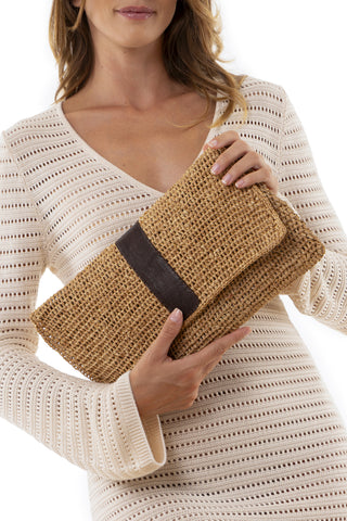 POCHETTE RAFIA HELLEN