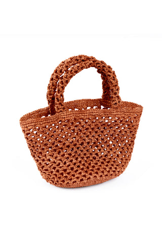 BORSA RAFIA TRAFORATA