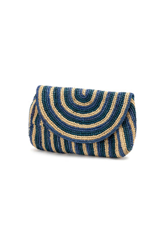 POCHETTE RAFIA MEZZALUNA