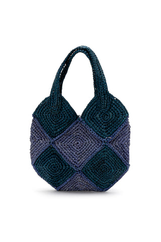 BORSA RAFIA ROMBI
