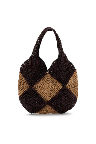 BORSA RAFIA ROMBI