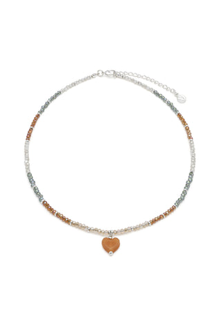 COLLANA MULTICOLOR CUORE