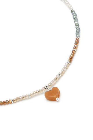 COLLANA MULTICOLOR CUORE