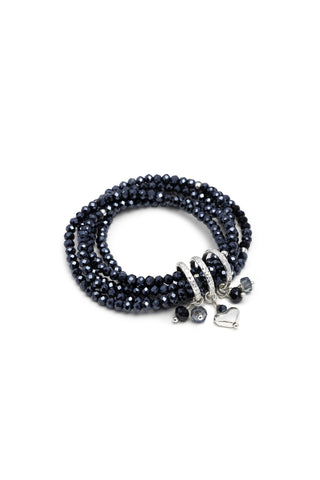 BRACCIALE CHARMS BLU
