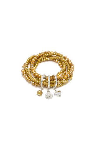 BRACCIALE CHARMS AMBRA