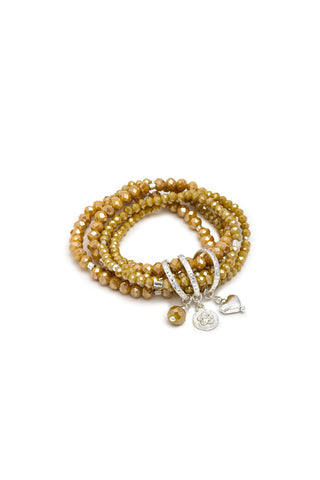 BRACCIALE CHARMS AMBRA