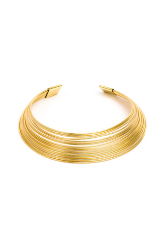 COLLANA RIGIDA MULTI FILI