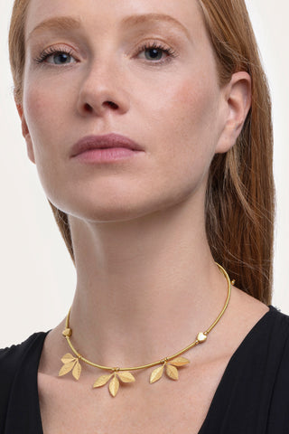 GIROCOLLO TRIS MICRO FOGLIE