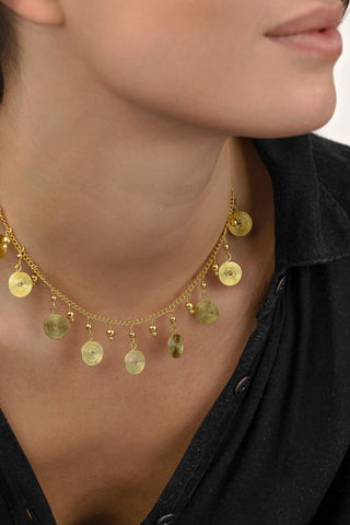 COLLANA SPIRALI PENDENTI