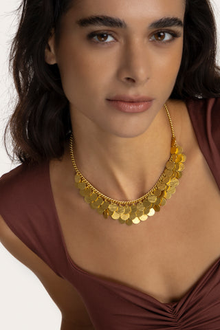 COLLANA MULTI MONETE