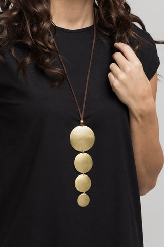 PENDENTE 4 PLACCHE SATINATE