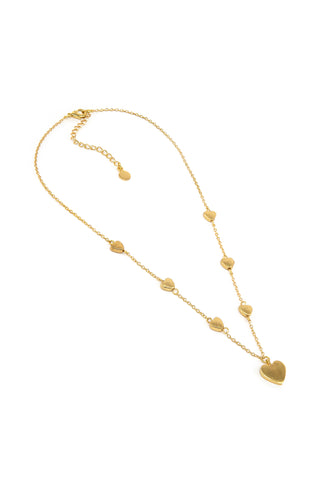 COLLANA CATENA CUORI