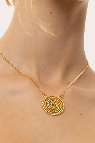 PENDENTE SPIRALE BOHO