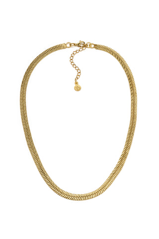 COLLANA SNAKE PIATTA