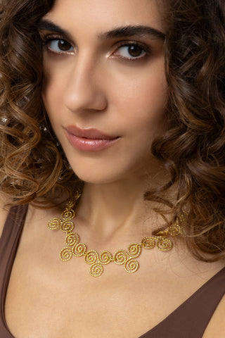 COLLANA TRIS SPIRALI