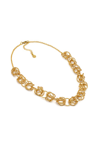 COLLANA CERCHI INTRECCIATI