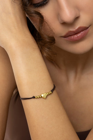 BRACCIALE DOPPIO FILO CUORE