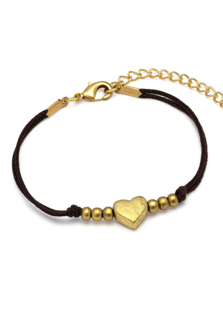 BRACCIALE DOPPIO FILO CUORE