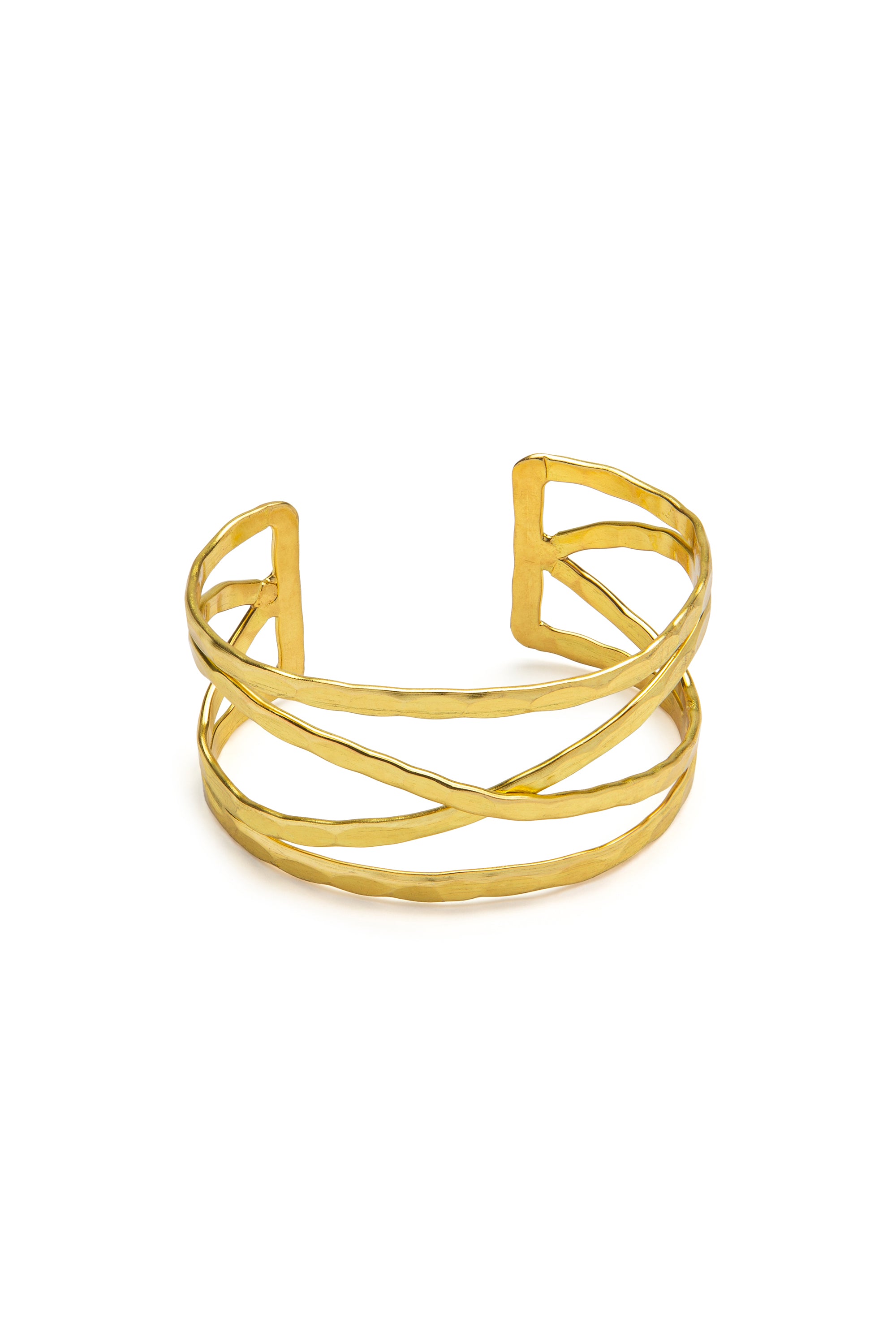 Bracciale Fascia Design in Ottone - Wonderful Day di Sara Pollini Bracciale Fascia Design in Ottone - Wonderful Day di Sara Pollini