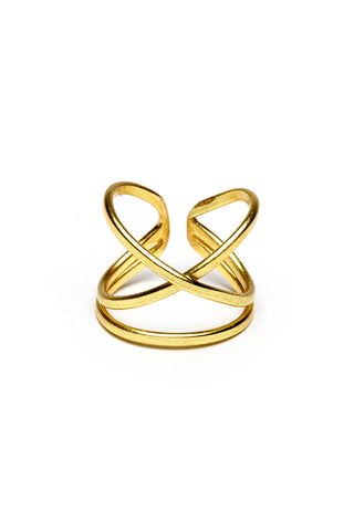 ANELLO LINEE INCROCIATE