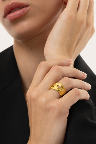 ANELLO FASCIA INTRECCIO