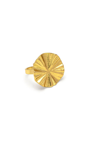 ANILLO REDONDO ABANICO