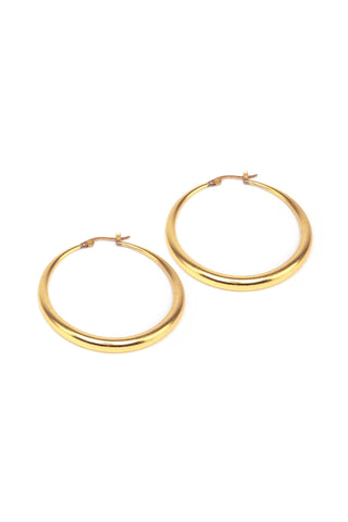 ORECCHINI CERCHI GRANDI BOMBE'