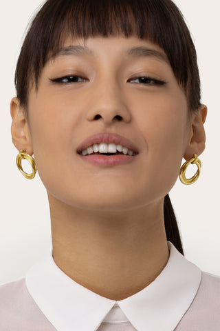 ORECCHINI 2 TONDI UNITI