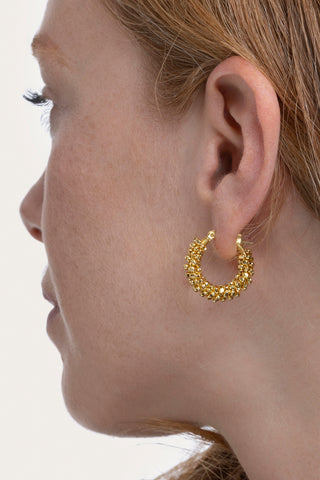 Orecchini a Cerchio moldavite Grandi Orecchini in Oro 18k Placcato Gioielli per Orecchini a Cerchio moldavite Grandi Orecchini in Oro 18k Placcato Gioielli per